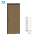 Veener HDF Door Interior Wooden Economic Good Quality Door GO-H3